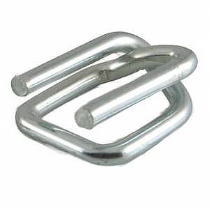 1/2" x .120 Gage Galvanized Coated Wire Buckle