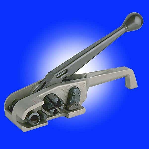Heavy Duty Tensioner with Cutter for (PET/PP) straps up to 3/4".