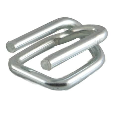 1/2" x .096 Gage Bright Finish Coated Wire Buckle